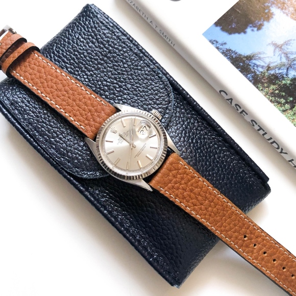 rolex 36mm leather strap